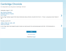 Tablet Screenshot of cambridgevtchronicle.blogspot.com