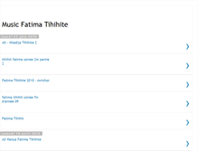 Tablet Screenshot of fatima-tihihite.blogspot.com