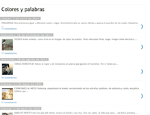 Tablet Screenshot of coloresypalabras.blogspot.com