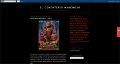 Desktop Screenshot of elcementeriomarchoso.blogspot.com