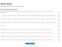 Tablet Screenshot of metalheart.blogspot.com
