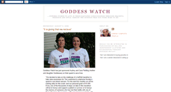 Desktop Screenshot of goddesswatching.blogspot.com
