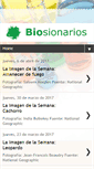 Mobile Screenshot of biosionarios.blogspot.com