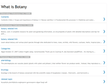 Tablet Screenshot of botanypedia.blogspot.com