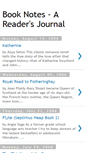 Mobile Screenshot of book-notes---a-readers-journal.blogspot.com