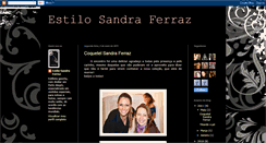 Desktop Screenshot of estilosandraferraz.blogspot.com