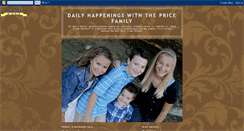 Desktop Screenshot of pricefamilyof6.blogspot.com