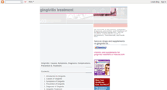 Desktop Screenshot of gingivitis-treatment.blogspot.com