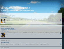 Tablet Screenshot of bestofwestbengal.blogspot.com