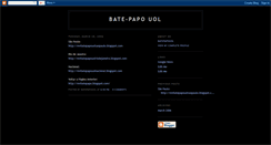 Desktop Screenshot of mvbatepapouol.blogspot.com