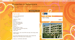 Desktop Screenshot of nalasopara.blogspot.com