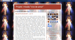 Desktop Screenshot of missaoviverdeamor.blogspot.com