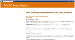 Desktop Screenshot of hvac-installation.blogspot.com