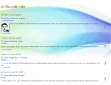 Tablet Screenshot of elsuspirante.blogspot.com