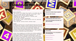 Desktop Screenshot of leawoodlionsnewsgrade3.blogspot.com