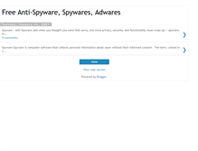 Tablet Screenshot of free-free-anti-spyware.blogspot.com