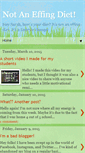 Mobile Screenshot of notaneffingdiet.blogspot.com