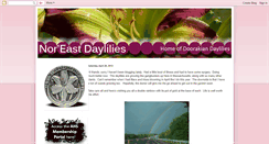 Desktop Screenshot of noreastdaylilies.blogspot.com