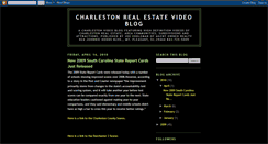 Desktop Screenshot of charlestonrealestatevideoblog.blogspot.com