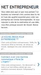 Mobile Screenshot of netentrepreneur.blogspot.com