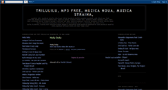 Desktop Screenshot of muzica-trilulilu.blogspot.com