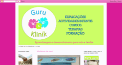 Desktop Screenshot of guruklinik.blogspot.com