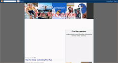 Desktop Screenshot of era-recreation.blogspot.com
