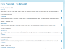 Tablet Screenshot of newbienaturist.blogspot.com