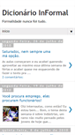 Mobile Screenshot of dicionarioinformal.blogspot.com