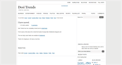 Desktop Screenshot of desitrends.blogspot.com