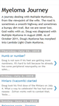 Mobile Screenshot of myelomajourney.blogspot.com