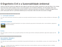 Tablet Screenshot of engenhariacivilemeioambiente.blogspot.com