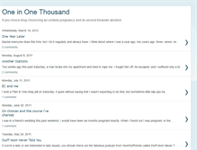 Tablet Screenshot of 1in1thousand.blogspot.com