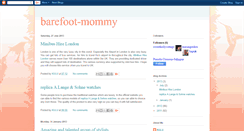 Desktop Screenshot of barefoot-mommy.blogspot.com