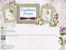 Tablet Screenshot of embellished-dreams.blogspot.com