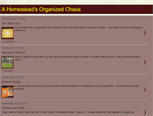 Tablet Screenshot of ahousewifesorganizedchaos.blogspot.com