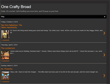 Tablet Screenshot of one-crafty-broad.blogspot.com