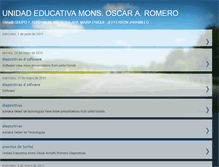 Tablet Screenshot of 10mobgrupo1oscarromero.blogspot.com