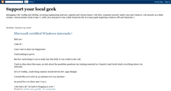 Desktop Screenshot of localgeek.blogspot.com