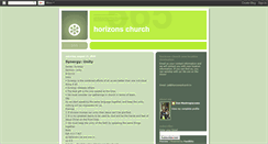 Desktop Screenshot of horizonschurchtv.blogspot.com