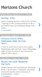 Mobile Screenshot of horizonschurchtv.blogspot.com