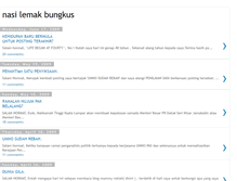Tablet Screenshot of nasilemakbungkus.blogspot.com