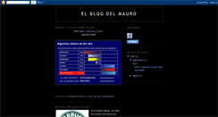Desktop Screenshot of elblogdelmaurosmith.blogspot.com
