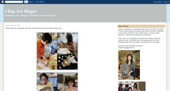 Desktop Screenshot of clayartmagic.blogspot.com