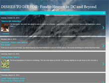 Tablet Screenshot of foodieheavendc.blogspot.com