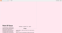 Desktop Screenshot of point-of-grace.blogspot.com