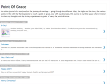 Tablet Screenshot of point-of-grace.blogspot.com