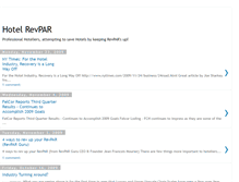 Tablet Screenshot of hotelrevpar.blogspot.com