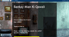 Desktop Screenshot of bankaymiankiqawali.blogspot.com