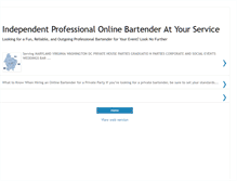 Tablet Screenshot of barneysbartending.blogspot.com